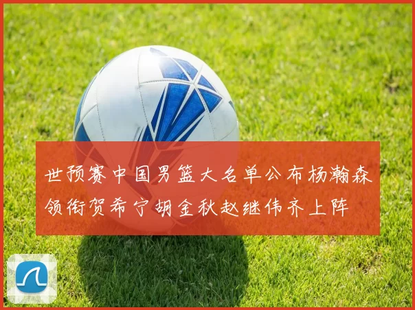 世预赛中国男篮大名单公布杨瀚森领衔贺希宁胡金秋赵继伟齐上阵